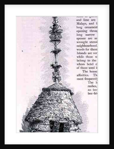 New Caledonian hut by English School