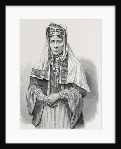 A Kurdish woman by English School