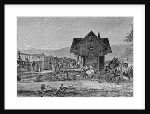 The Village Depot by Edward Lamson Henry