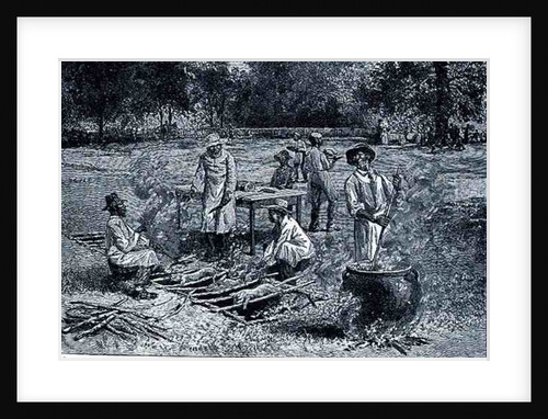 A Southern Barbecue by Horace Bradley (after)