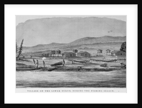 Village on the Lower Yukon by H. W. Elliot