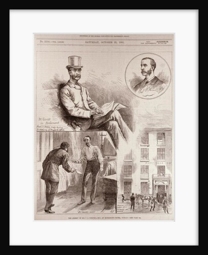 The Arrest of Mr. C.S. Parnell, MP, at Morrison's Hotel, Dublin by English School