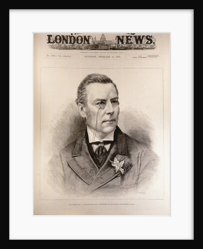 The Right Hon. Joseph Chamberlain, M.P., President of the Local Government Board by English School