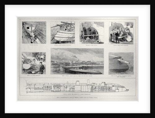 How a Torpedo Boat is Built at Messrs. Yarrow and Co.'s Works, Poplar by English School