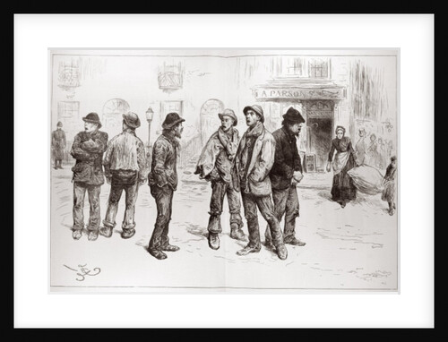 The Unemployed of London: 'We've Got No Work to Do' by Frederick Barnard