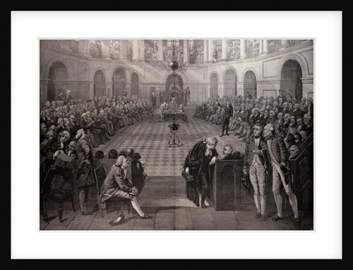 The Irish House of Commons, AD 1790, College Green, Dublin by Henry and Hayter John Barraud