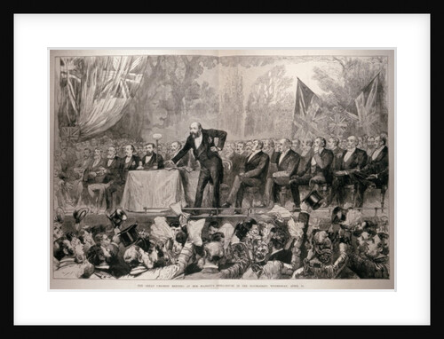 The Great Unionist Meeting at Her Majesty's Opera House in the Haymarket, Wednesday 14th April by English School