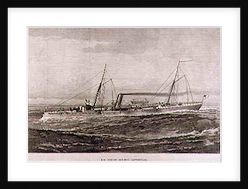 H.M. Torpedo Gun-Boat 'Rattlesnake' by English School