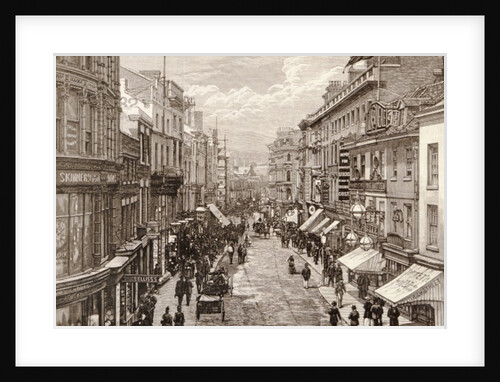The Queen's Visit to Birmingham: The High Street by English School