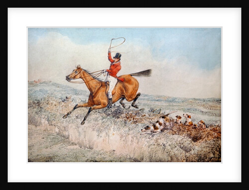 Fox hunting, 1837 by Henry Thomas Alken