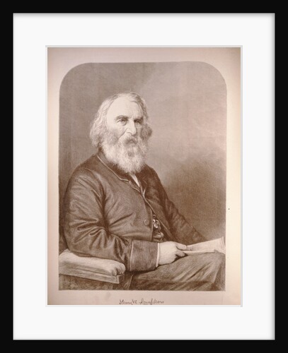 Henry Wadsworth Longfellow from 'The Illustrated London News', 12th January 1882 by English School