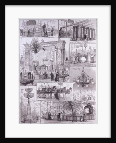 The International Electric Exhibition at the Crystal Palace by English School