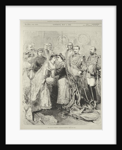 The Royal Wedding: Prince Leopold, Duke of Albany to Princess Helen of Waldeck-Pyrmont in St. George's Chapel, Windsor, 27th April 1882 by English School