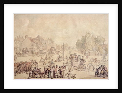 Elephant and Castle by Thomas Rowlandson