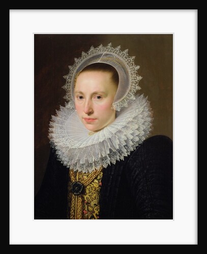 Portrait of a Lady by Cornelis van der Voort