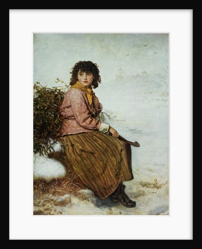 The Mistletoe Gatherer, 1894 by John Everett (after) Millais