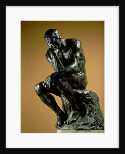 The Thinker, 1881 by Auguste Rodin