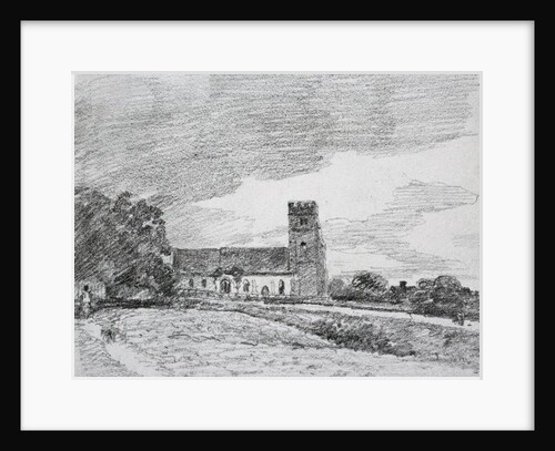 Feering Church, 1814 by John Constable