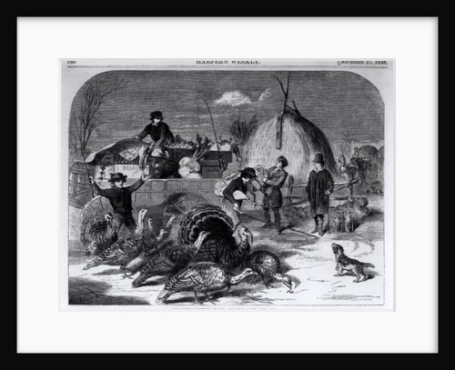 Thanksgiving Day: Ways and Means by Winslow (after) Homer