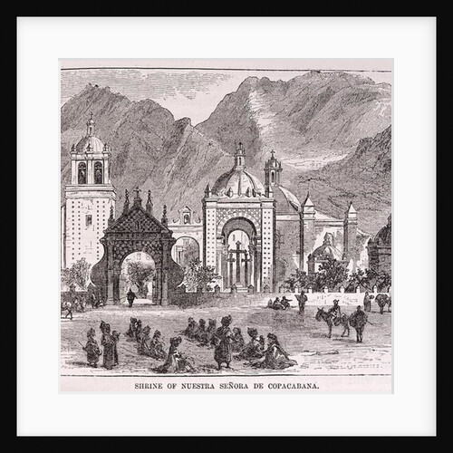 Shrine of the Nuestra Senora de Copacabana, Lima, Peru by English School