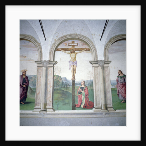 Crucifixion, 1493-6 by Pietro Perugino