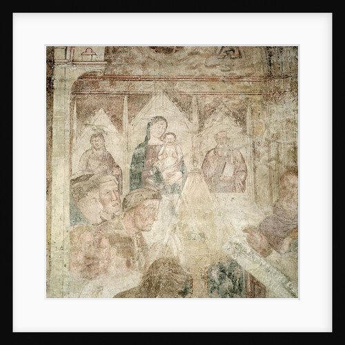 St. Ranieri Praying in the Temple, mid 14th century by Andrea di Bonaiuto (fl.1343-77)