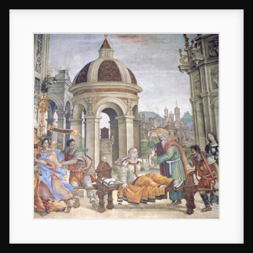 The Raising of Drusiana by Filippino Lippi