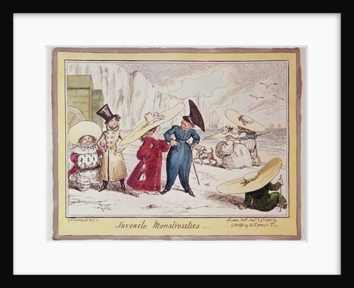 Juvenile Monstrosities, 1825 by George Cruikshank