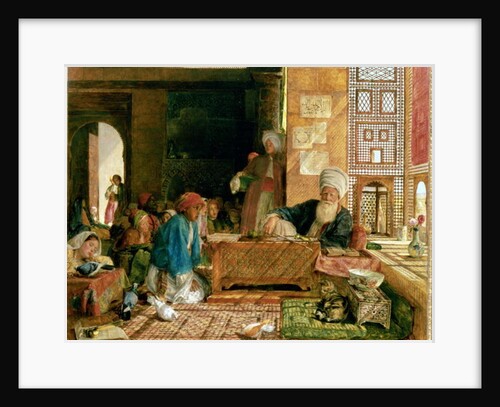 Interior of a School, Cairo by John Frederick Lewis
