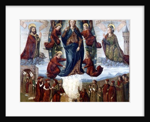 The Miracle of the Snow by Hispano-Netherlandish School