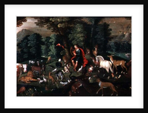 Orpheus and the Animals by Jacob Bouttats
