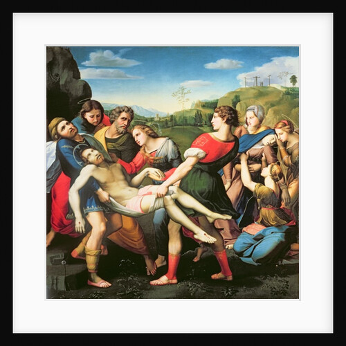 The Entombment, after a Painting by Raphael in the Villa Borghese, Rome, 17th century by Il (1609-85) Sassoferrato