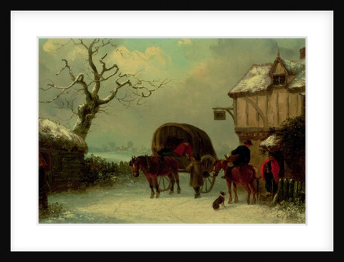 A Wayside Rest - Stopping at the Inn by Thomas Smythe