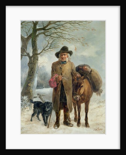 Gathering winter fuel by John Barker