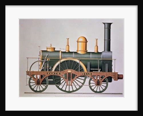 Stephenson's 'North Star' Steam Engine, 1837 by English School