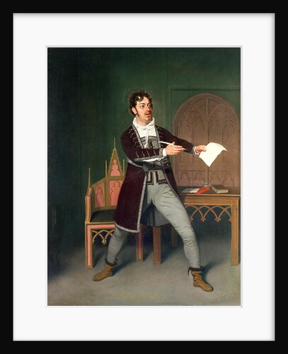 Charles Farley as Francisco in 'A Tale of Mystery' by Thomas Holcroft, at the Covent Garden Theatre, 1802 by Samuel de Wilde