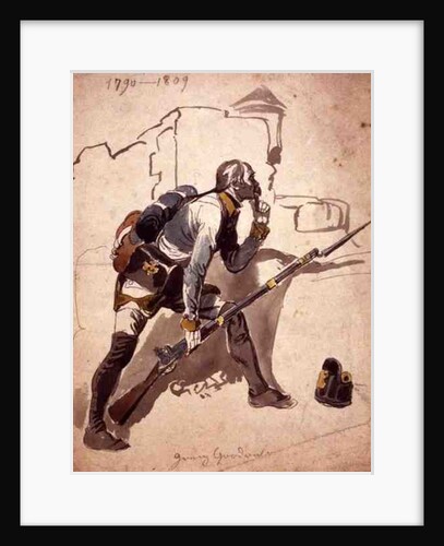 A Private Infantry of the Line, 1790-1809 by Johan Baptiste Heinefetter