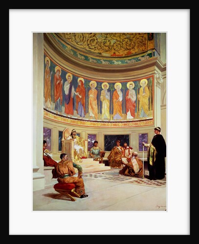 St John Chrysostom exiled by Empress Eudoxia by Benjamin Constant