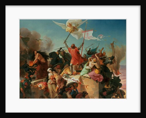 Godfrey de Bouillon, French Crusader by Karl Mucke