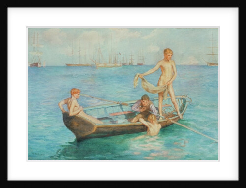 August Blue, 1896 by Henry Scott Tuke