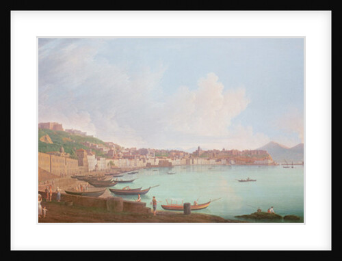 Bay of Naples, 18th century by Pietro Fabris
