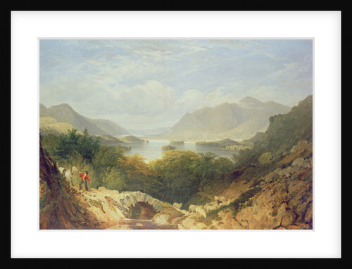Derwent Water with Ashness Bridge by William Linton