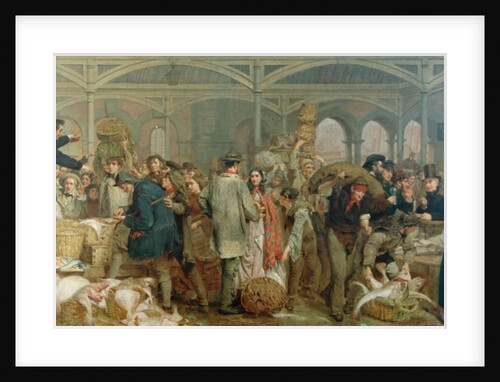 Billingsgate Fish Market by George Elgar Hicks