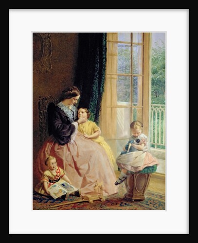 Mrs. Hicks, Mary, Rosa and Elgar by George Elgar Hicks
