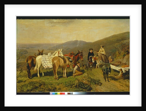 In the Malvern Hills, 1858 by Friedrich Wilhelm Keyl