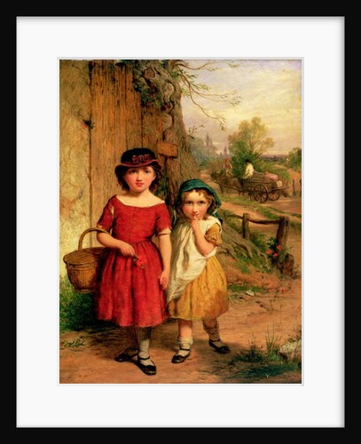Little Villagers, 1869 by George Smith