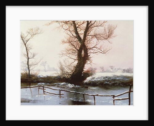 The Frozen Pool, 1873 by John Berney Ladbrooke