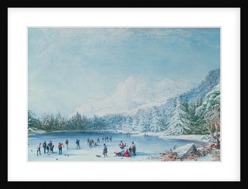 Curling by Bernard Walter Evans