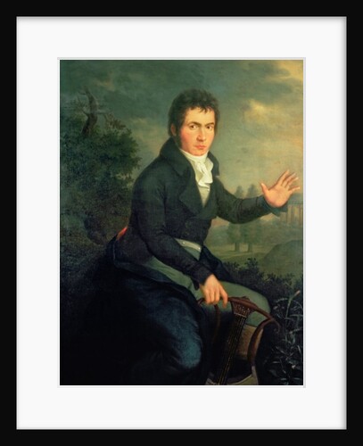 Ludvig van Beethoven, 1804 by Willibrord Joseph Mahler or Maehler