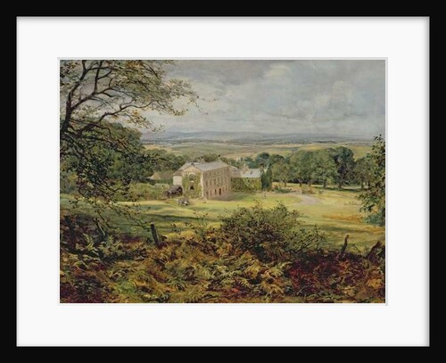 English landscape with a house, 19th century by Heywood Hardy